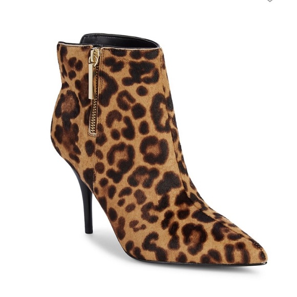 Marc Fisher Shoes - NWT Marc Fisher leopard print cow hair booties